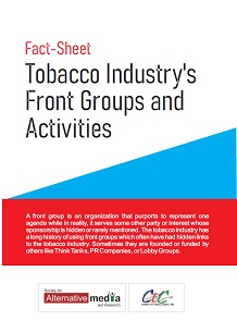 Tobacco Industry's Front Group and Activities